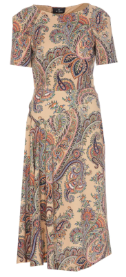 Kleid mit Paisleyprint